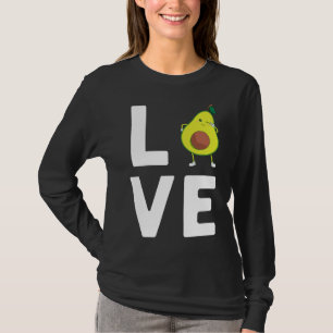 Funny Avocado Gift For Men Women Healthy Dessert F T-Shirt