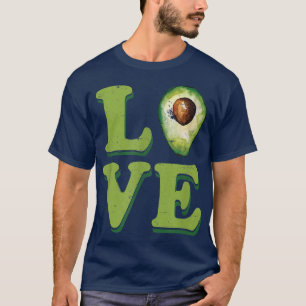Funny Avocado Love Vegetarians Guacamole Lovers T-Shirt