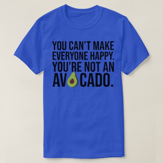 Funny avocado shirt (Design Front)
