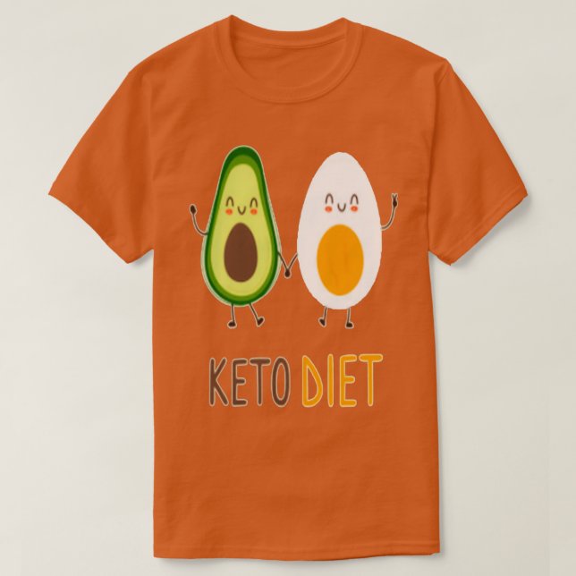 funny avocado surfing6 T-Shirt (Design Front)