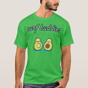 funny avocado surfing cute avocado lover classic t T-Shirt