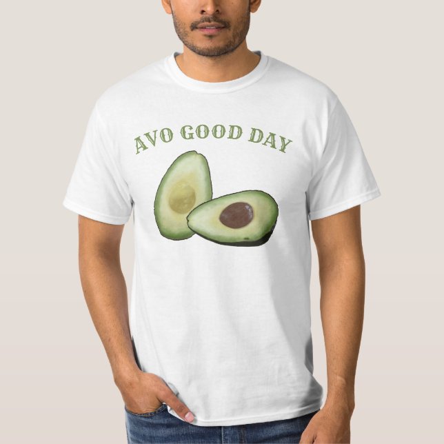 Funny Avocado  T-Shirt (Front)