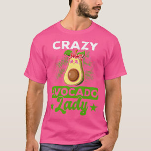 Funny Avocado Vegan Ladies Vegetarian Gift 4 T-Shirt