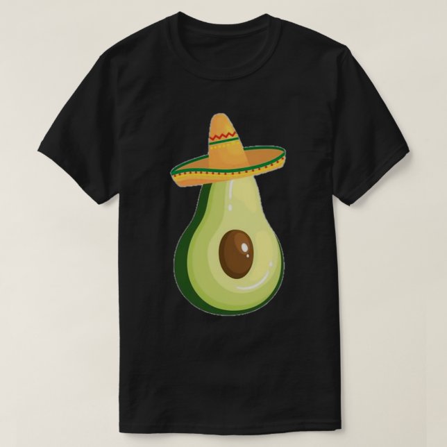 Funny Avocados 18 T-Shirt (Design Front)