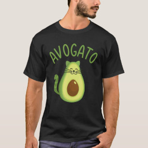 Funny avogato cat for avocado lover and Cinco de M T-Shirt