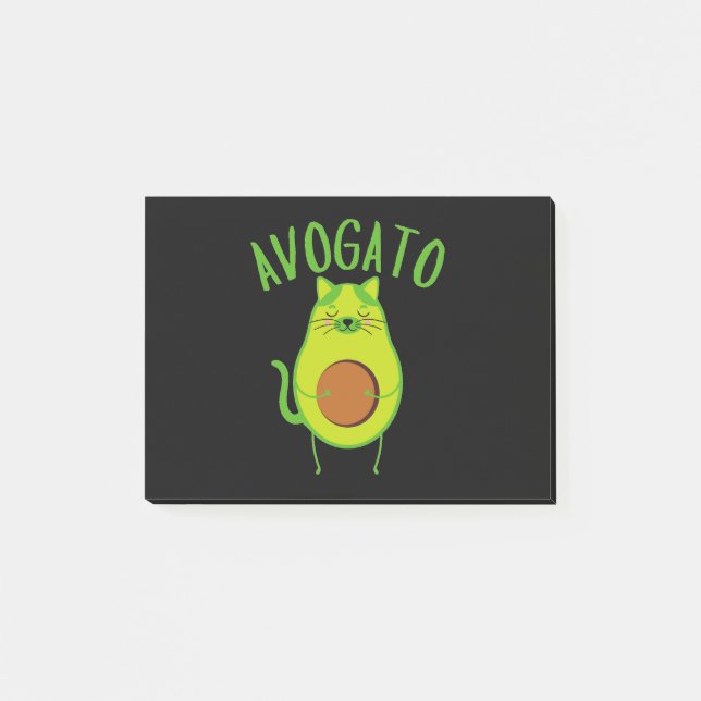 Funny Avogato Post-it Notes (Front)