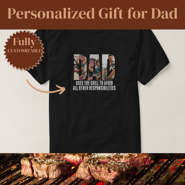 Funny Avoiding Duties Grill Dad T-Shirt (Funny Avoiding Duties Grill Dad T-Shirt)