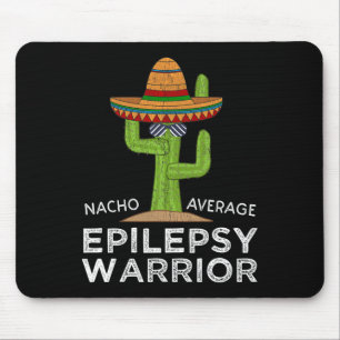 Funny Awareness Epilepsy Warrior  Mouse Mat