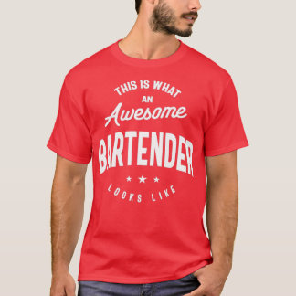 Funny Awesome Bartender Job Occupation Bartender T-Shirt