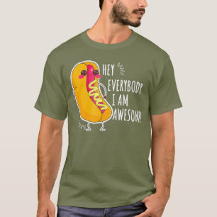Funny Awesome Hot Dog Sausage Hotdogolists gift T-Shirt