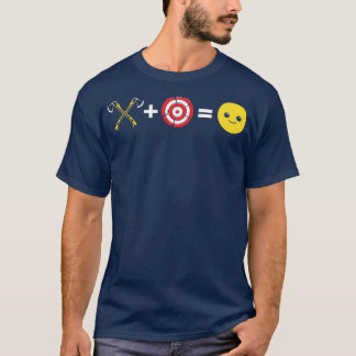 Funny Ax Throwing Axes Hatchet Thrower Makes Me H T-Shirt