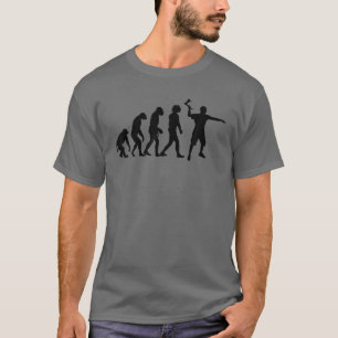 Funny Axe Throwing Gift For Men Women Cute Human E T-Shirt