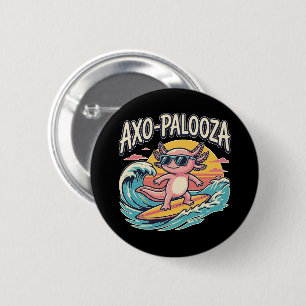 Funny Axo-Palooza 90s Alternative Concert Parody 6 Cm Round Badge