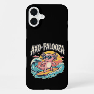 Funny Axo-Palooza 90s Alternative Concert Parody iPhone 16 Plus Case