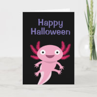 Funny Axolotl Illustration
