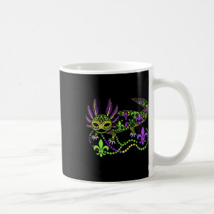 Funny Axolotl Mardi Gras Festival Carnival Womens Coffee Mug