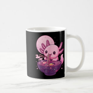 Funny Axolotl Noodle Anime Kawaii Axolotl Eating R Coffee Mug