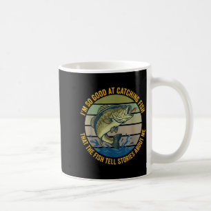 Funny B Fishing Quote Angler Snnerbait Lure Humor  Coffee Mug