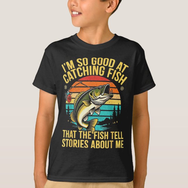 Funny B Fishing Quote Angler Snnerbait Lure Humor  T-Shirt (Front)