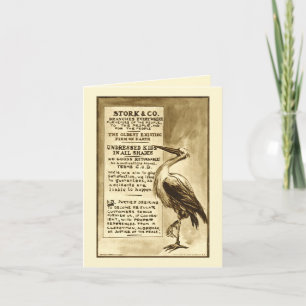 Funny-Babies Come In All Shades-Stork & Co Card
