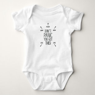 Funny baby bodysuit