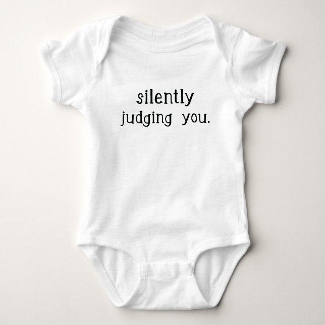 Funny  baby bodysuit (Front)