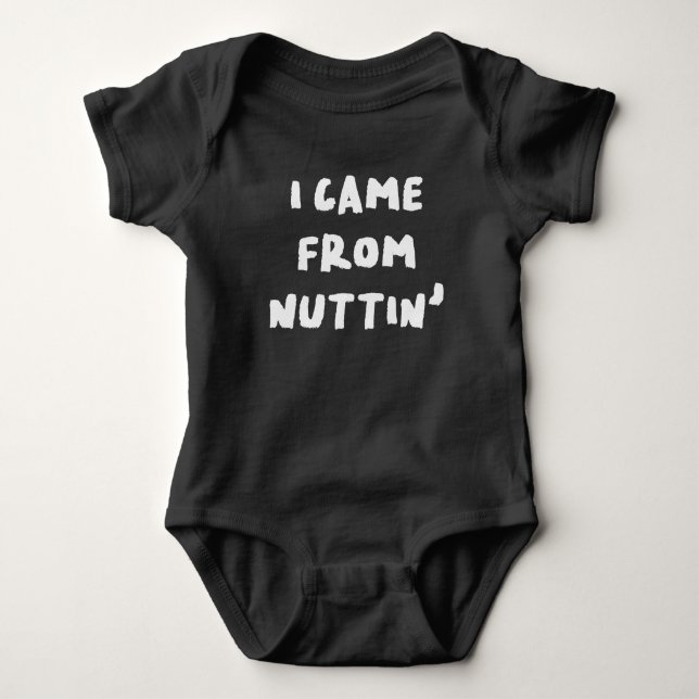 Funny  baby bodysuit (Front)