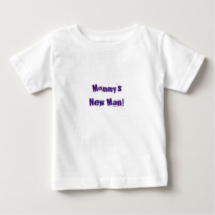 Funny baby boy shirt ~ Mummy's New Man!