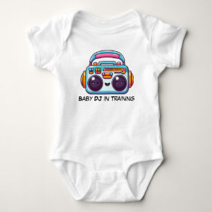 Funny Baby DJ in Training Bodysuit