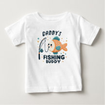Funny Baby Fish | Daddy's Fishing Buddy Cute