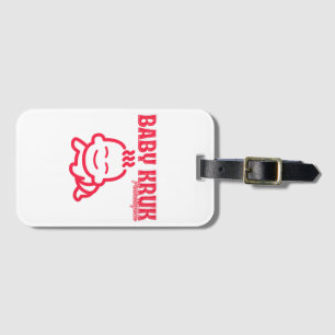 Funny Baby Kruk Philadelphia Premium Luggage Tag