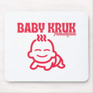 Funny Baby Kruk Philadelphia Premium  Mouse Mat
