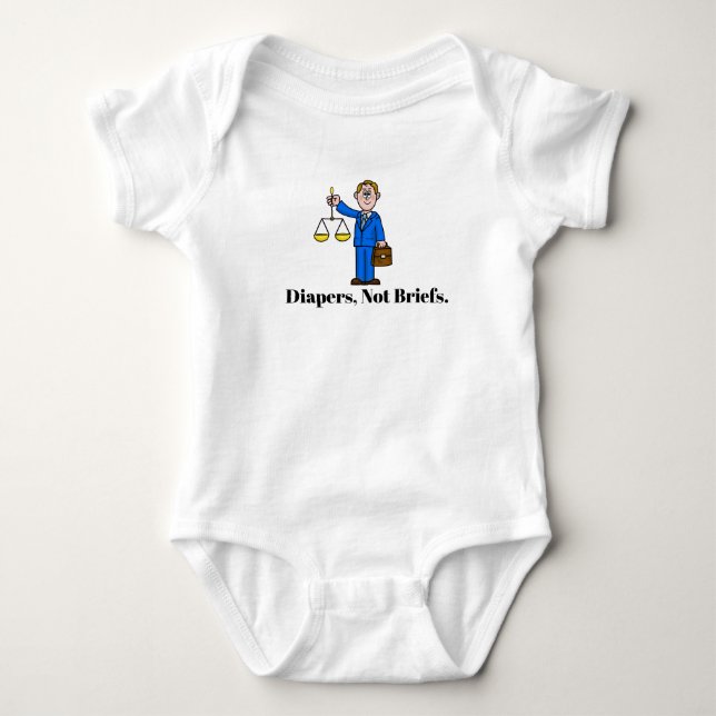 Funny Baby Lawyer Shirt (Front)
