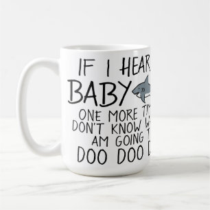 Funny Baby Shark Mum Mug