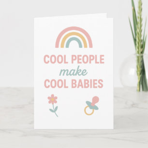 Funny Baby Shower Card   Sarcastic New Parent Card