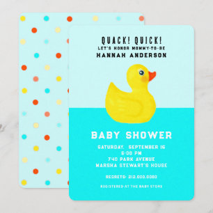 Funny Baby Shower Invitation