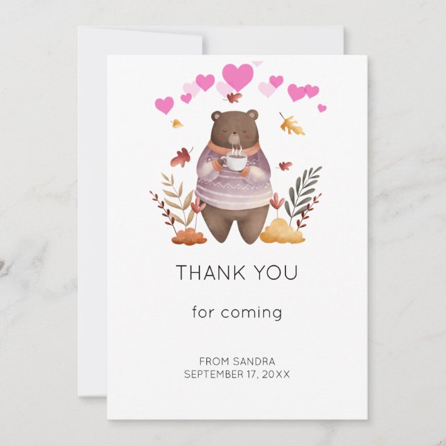 funny  baby shower, thank you ultra sound holiday card (Front)