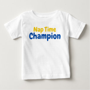 Funny Baby Sleep Humour T-Shirt