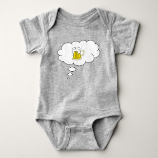 Funny Baby's First Beer Dream Baby Bodysuit