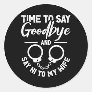 Funny Bachelor Bachelorette Party Single Life Jga Classic Round Sticker