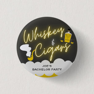 Funny bachelor party 3 cm round badge