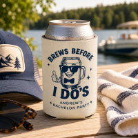 Funny Bachelor Party Brews Before I Do's Beer