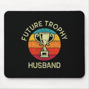 Funny Bachelor Party Future Husband Men's Groom Tr Mouse Mat
