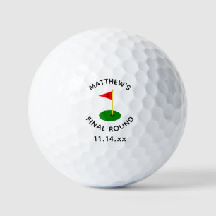 Funny Bachelor Party Golfer Wedding Favour Golf Balls