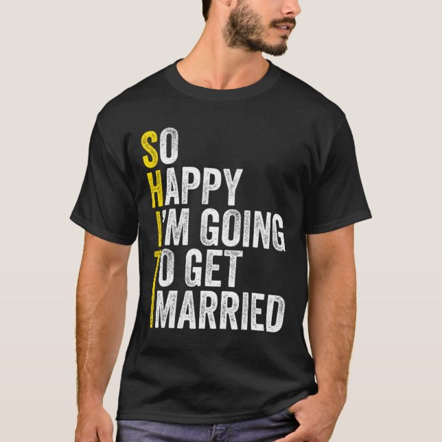 Funny Bachelor Party Groom Shirt  (Front)