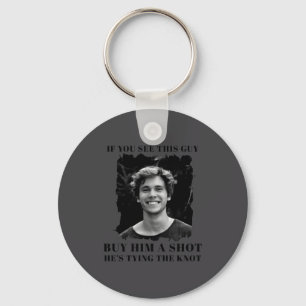 Funny Bachelor Party Mens  Key Ring