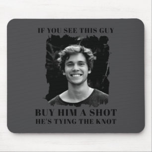 Funny Bachelor Party Mens  Mouse Mat