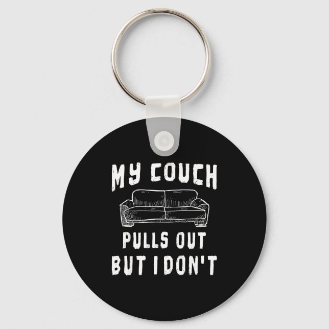 Funny Bachelor Party S Pull Out Mens Humor Sarcast Key Ring (Front)