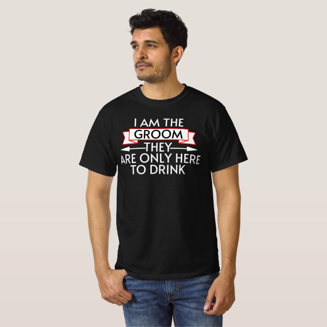 Funny bachelor party  T-Shirt (Front Full)