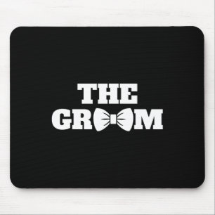 Funny Bachelor Party The Groom Wedding Party Men's Mouse Mat